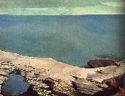 Winslow Homer Natural Bridge Sweden oil painting artist